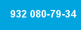 932 080-79-34 932 080-79-34